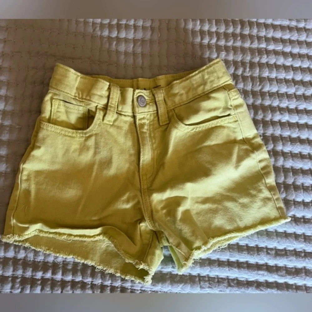 Old Navy lime green Denim Shorts